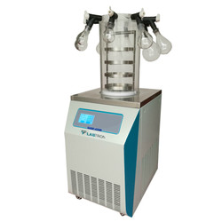 Laboratory Floor model Freeze Dryer : Manifold Freeze Dryer LFFD-D10